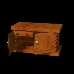 Livingroom Sideboard Furniture 3d model