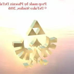 Crest Logo Shape Decoration 3d model