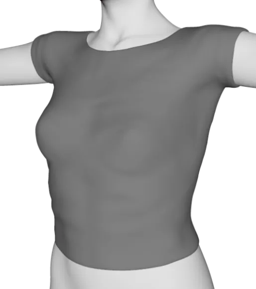 Fantasy Female Character With Crown 3d model