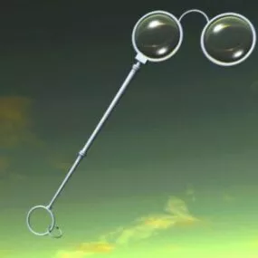 Medieval Glasses 3d model