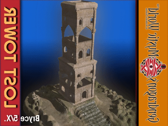 Generic Ruins Building 3 3d model