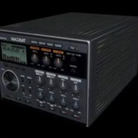 Audio Mixer Gadget Box 3d model