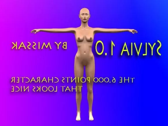 Color Bird Man Cosplay Character 3d model