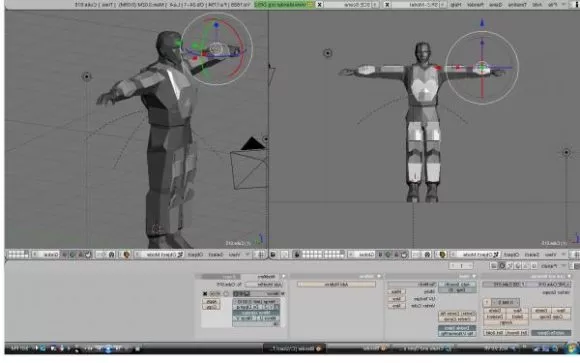 Batman Character Body With Suit 3d model