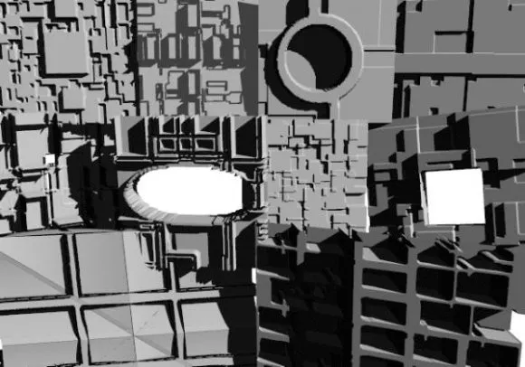 Building Facade Rock Texture 3d model