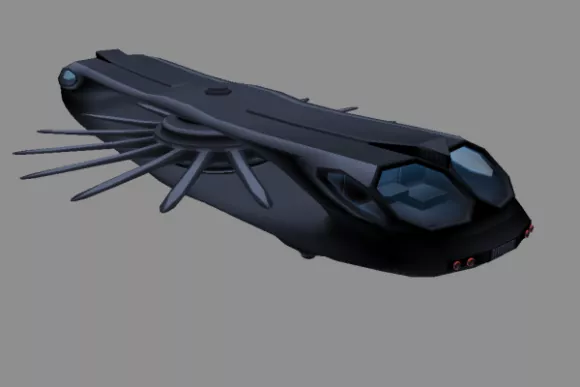 Mine Shape 3d model