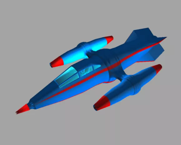 Cylinder Modular Space Station 3d model