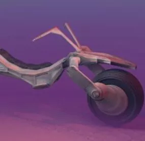 Madmax Motorcycle Concept 3d model