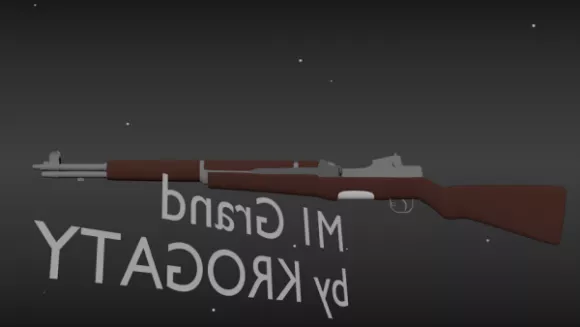 Two Mp40 Guns 3d model