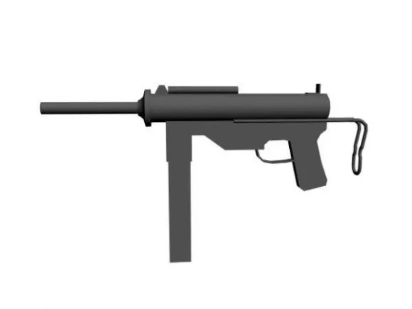 Magnum Colt Gun 3d model