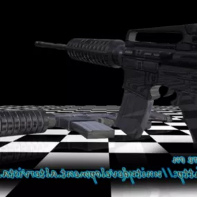 Assault Gun M4 3d model