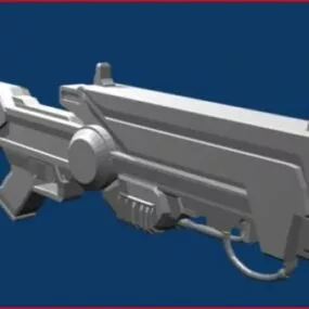 M68 Rifle Gun 3d model