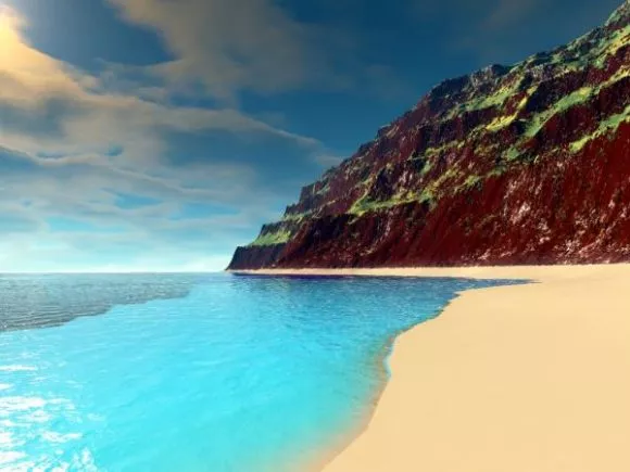 Terrain Mountain 3d model