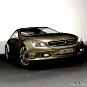 Sport Mercedes Car 3d model