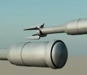 Bazooka Roket 3d model