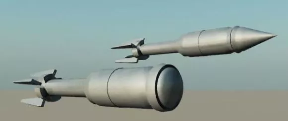 Bazooka Roket 3d model Bazooka Roket 3d model