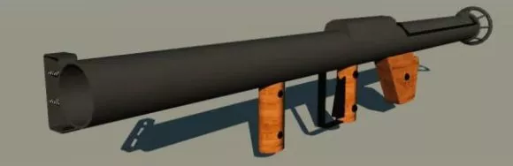 Scifi Blade Weapon 3d model
