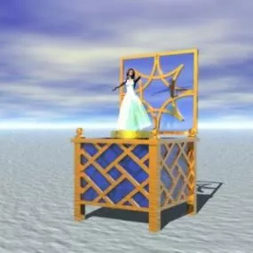 Music Box Decoration Toy 3d model