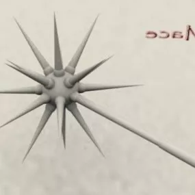 Mace Vintage Weapon 3d model
