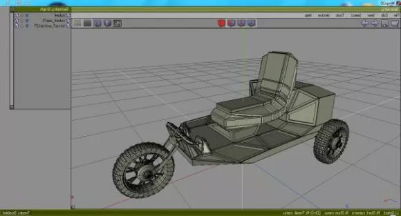 Scifi Time Machine 3d model