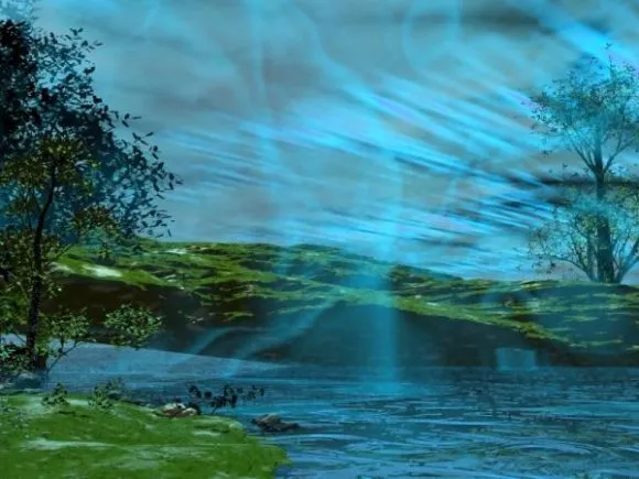 Twilight Hill Landscape 3d model Twilight Hill Landscape 3d model