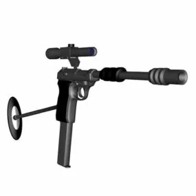Automatic Gun P38 Special 3d model