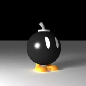 Game Mario Bomb 3d model