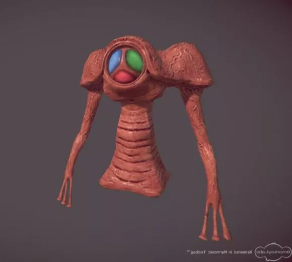 Soviet Cartoon Character Knuckle 3d model