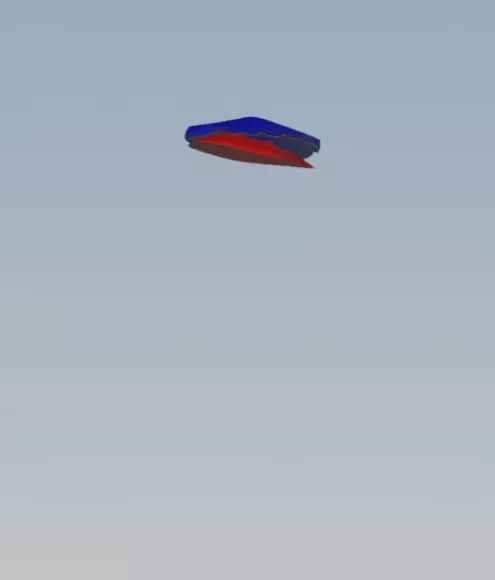 Fashion Hat Lines Pattern 3d model