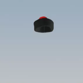 Fashion Clothing Fur Cap 3d model
