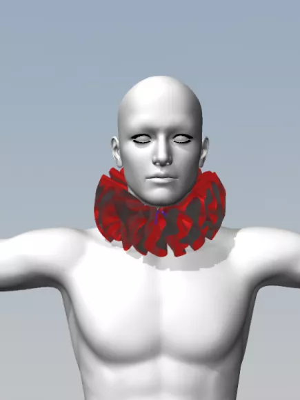Colorful Feather 3d model