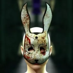 Rabbit Mask Character 3d model