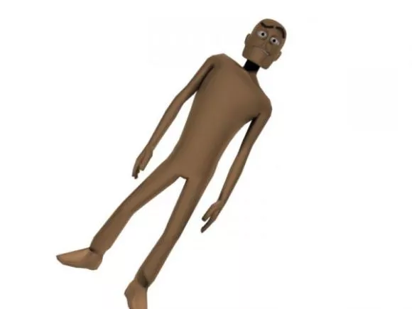 Steve Rigged Character 3d model