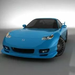 Mazda Rx7 Car 3d model