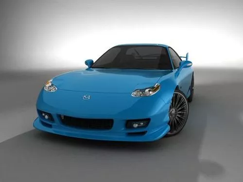 Mazda Rx7 Car 3d model Mazda Rx7 Car 3d model
