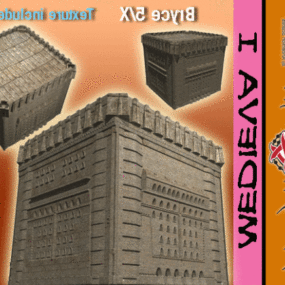 Medieval Ancient Building 3d model
