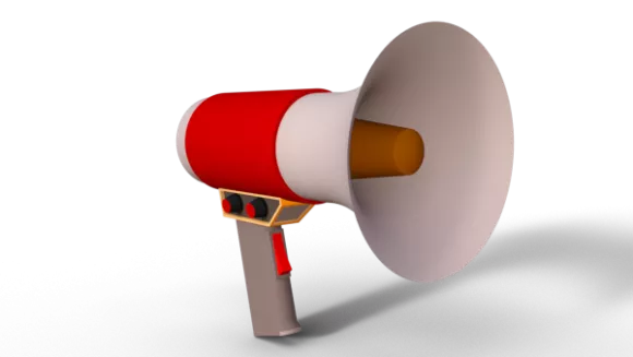 Sound Speaker Medium Size 3d model