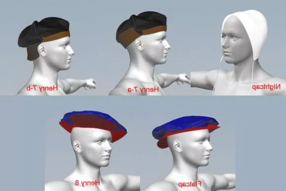 Man Mannequin With Renaissance Caps 3d model Man Mannequin With Renaissance Caps 3d model
