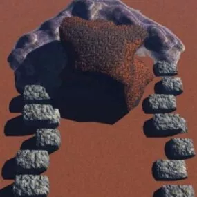 Meteor Crash 3d model