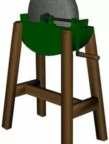 Vintage Aautrefois Chair Furniture 3d model
