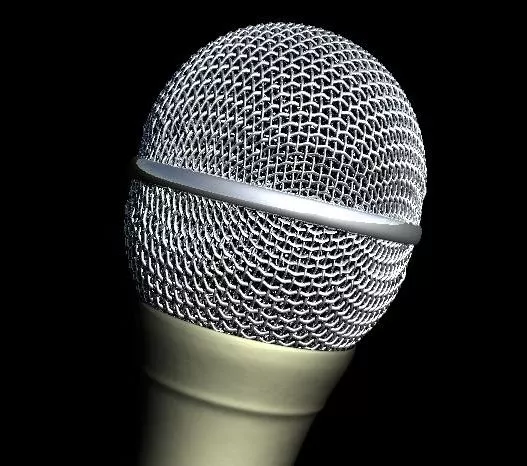 Realistic Mic Microphone 3d model Realistic Mic Microphone 3d model