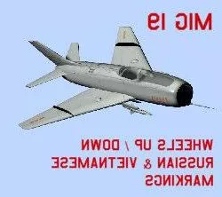 Mig 19 Fighter Aircraft 3d model