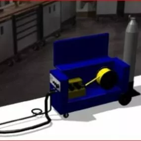 Mig Welder Tool 3d model