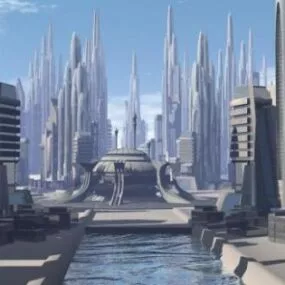 Millennium Metropolis City 3d model