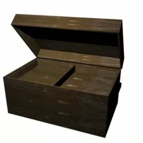 Military Footlocker Package 3d model