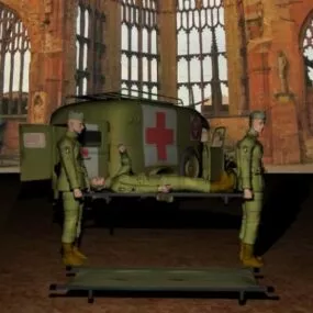 Military Soldier Character 3d model