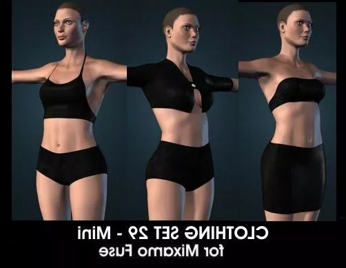 Women Warrior Characters Fighting With Lightsaber 3d model