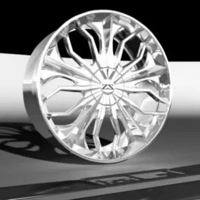 Mirage Wheels Rim 3d model