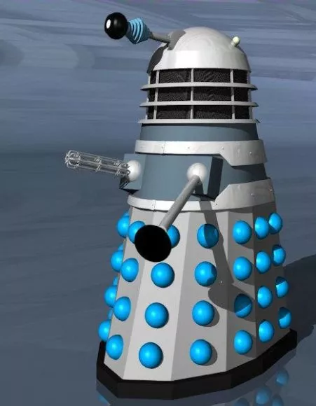 Dalek Time Machine 3d model Dalek Time Machine 3d model