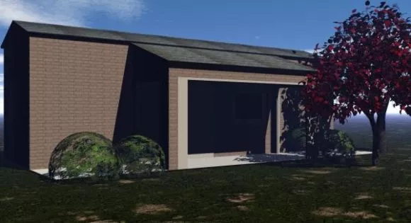 House On Sky 3d model